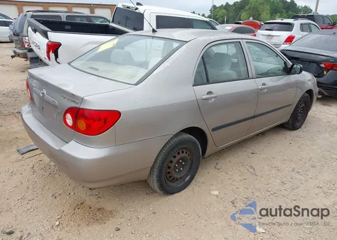2003 Toyota Corolla Ce из США, поврежденный, VIN 1NXBR32E43Z124533
